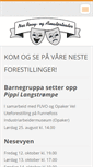 Mobile Screenshot of nesrevyamatorteater.com